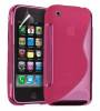 iPhone 3G / 3GS Θήκη Σιλικόνης TPU S-Line - Φούξια iPhone 3G / 3GS Θήκη Σιλικόνης TPU S-Line - Φούξια